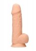 Dildo z jądrami na przyssawce 21,6 cm